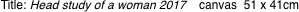 Title: Head study of a
